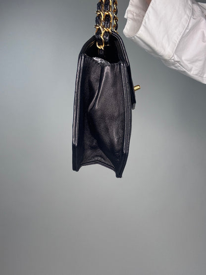 Chanel Vintage Octagon Lambskin Bag