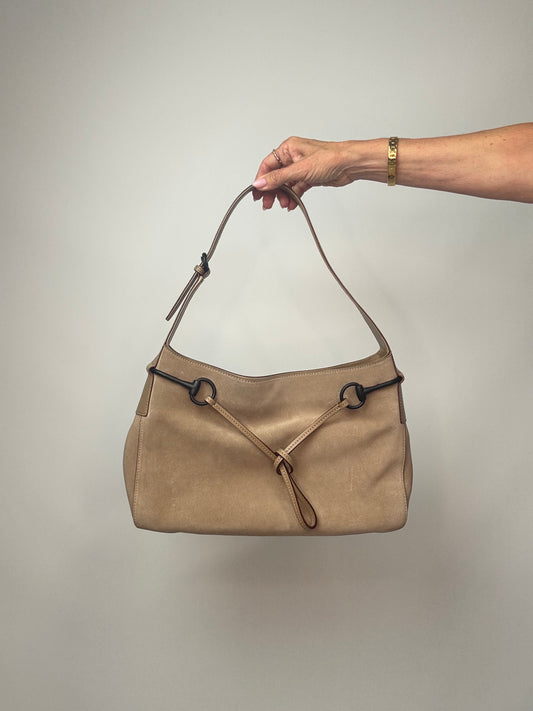 Gucci  Suede Horsebit Hobo