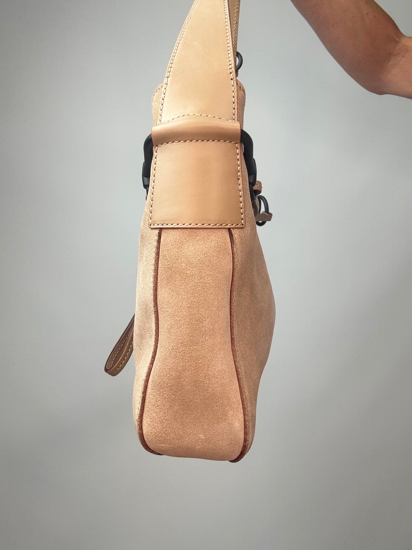 Gucci  Suede Horsebit Hobo
