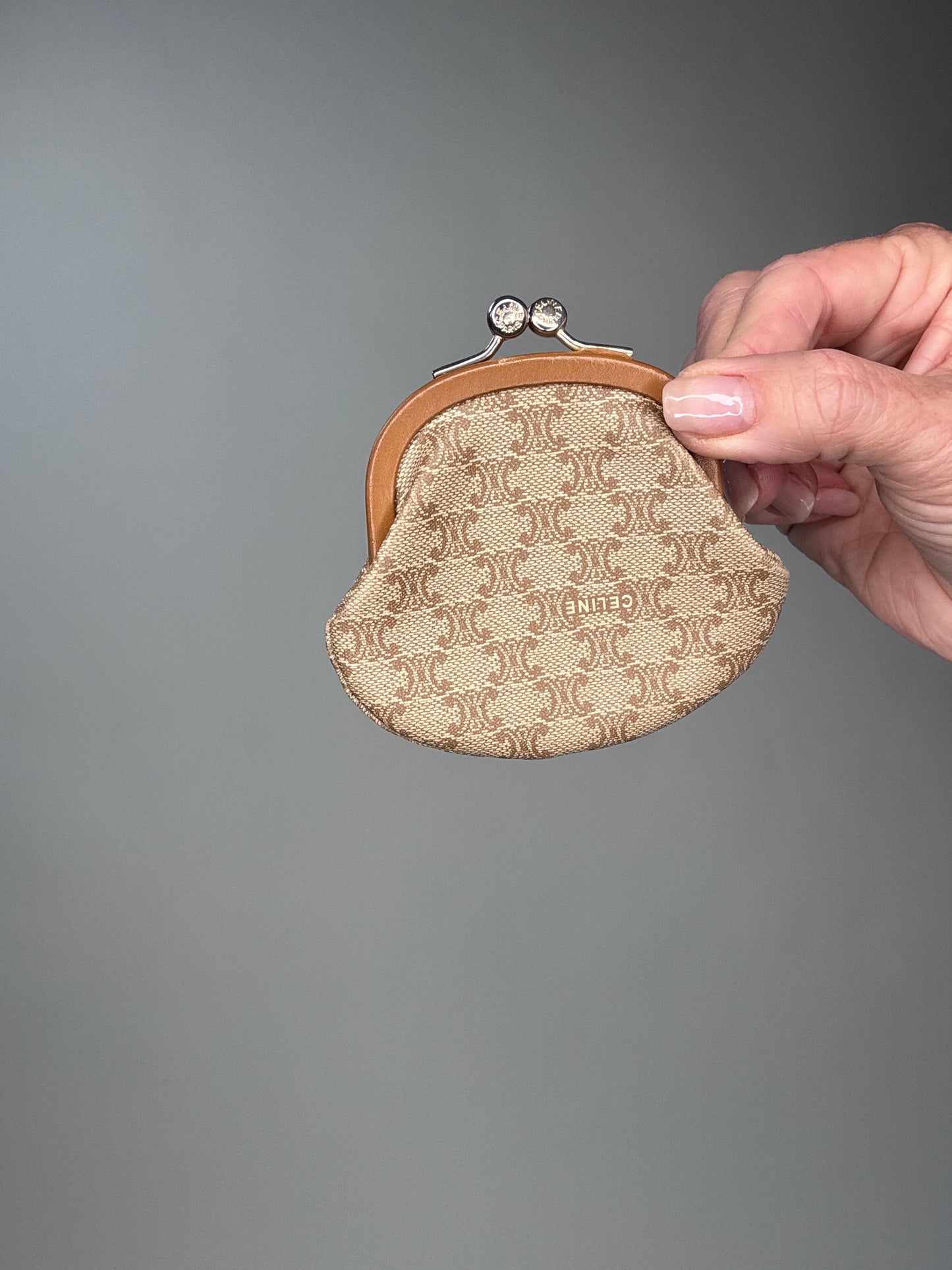 Celine Triomphe Vintage Coin Purse