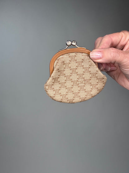 Celine Triomphe Vintage Coin Purse