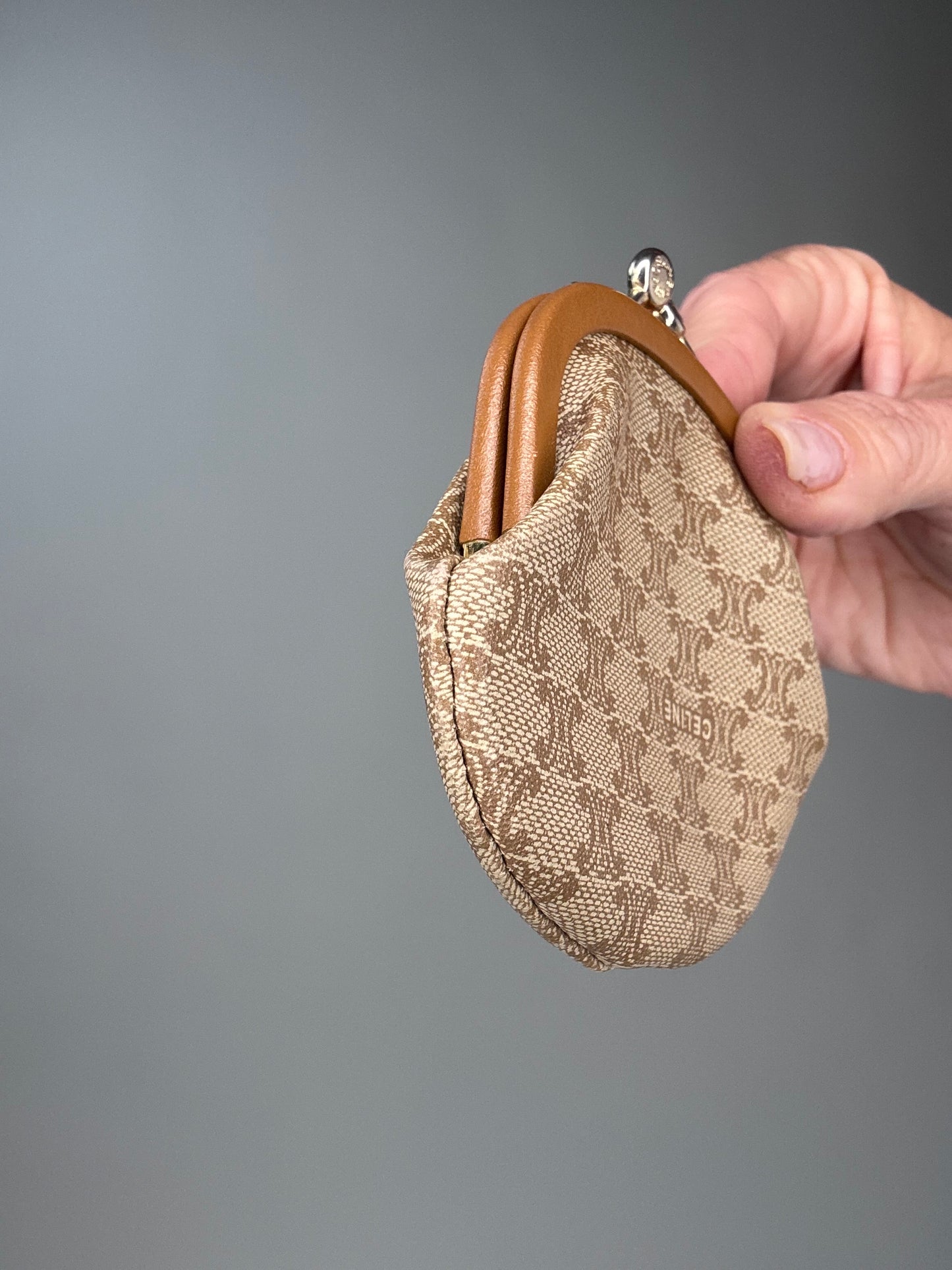 Celine Triomphe Vintage Coin Purse