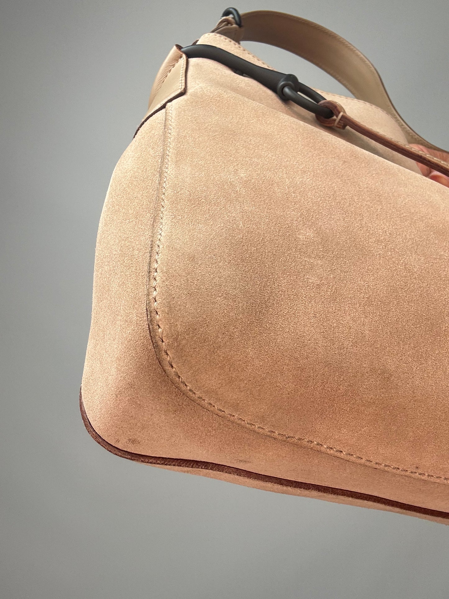Gucci  Suede Horsebit Hobo