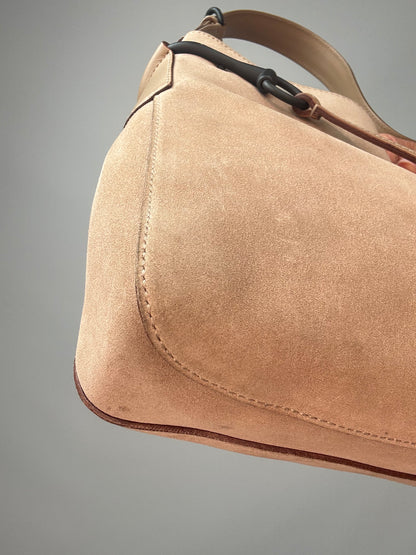Gucci  Suede Horsebit Hobo