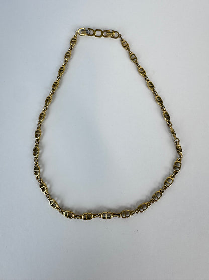 Dior Vintage CD Choker Necklace