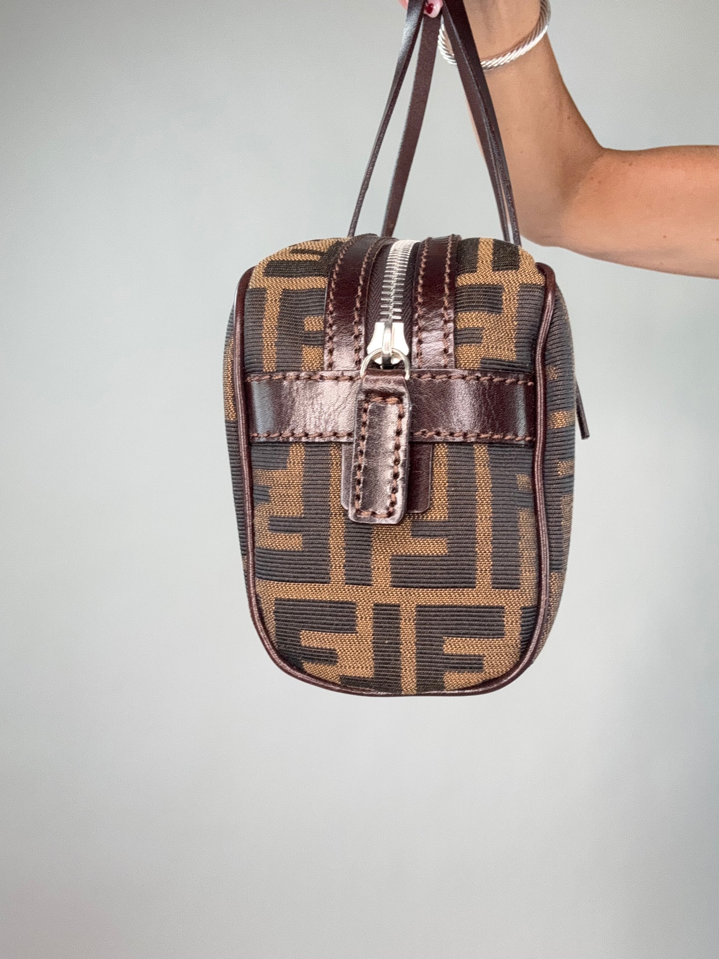 Fendi Zucca Vintage  Rare East West Bag