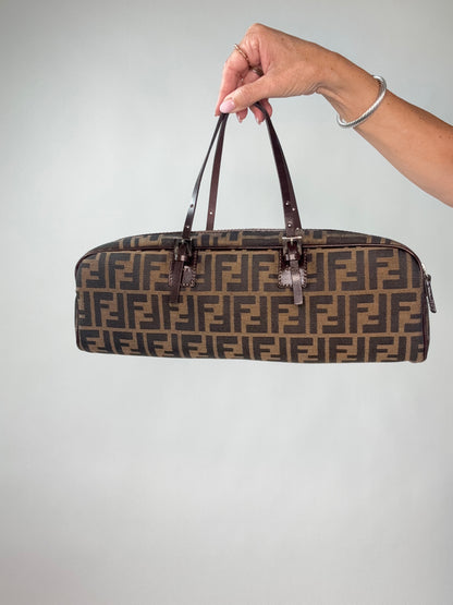 Fendi Zucca Vintage  Rare East West Bag