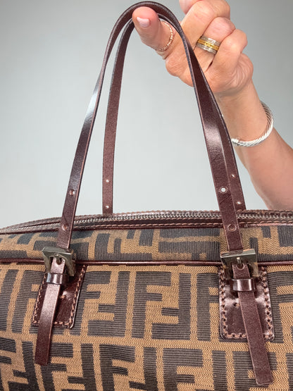 Fendi Zucca Vintage  Rare East West Bag
