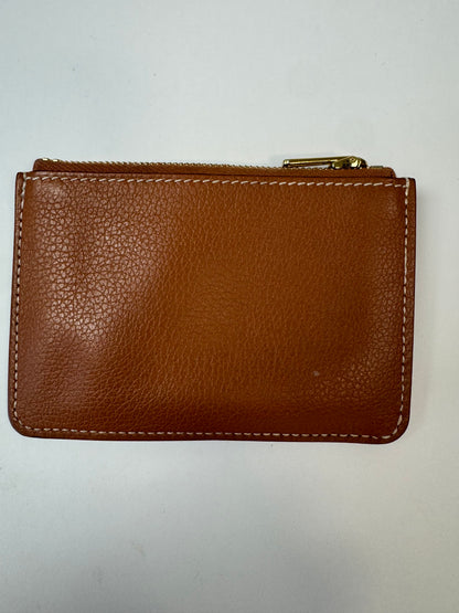 Hermès Constance Slim Belt Wallet — Gold Leather with Gold Hardware