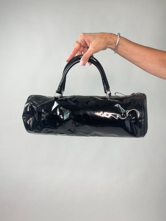 Miu Miu East To West Vintage Patent Leather