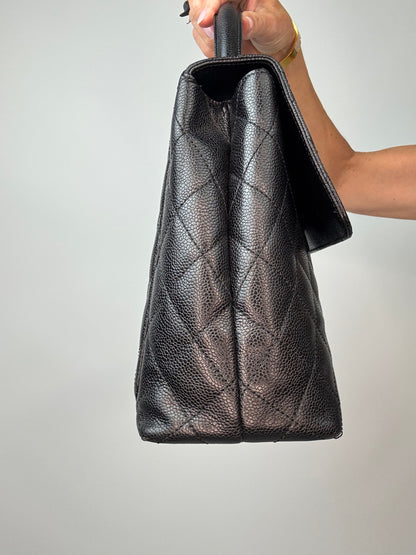 Chanel Vintage Caviar Kelly