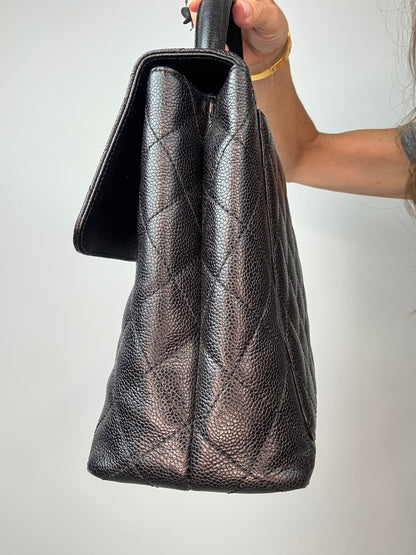 Chanel Vintage Caviar Kelly