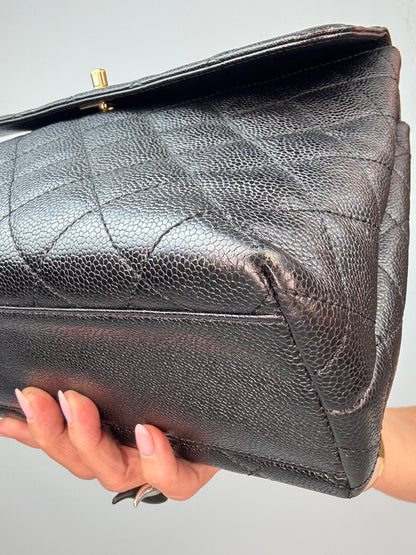 Chanel Vintage Caviar Kelly