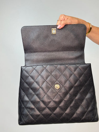 Chanel Vintage Caviar Kelly