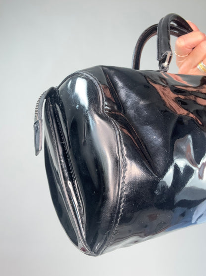 Miu Miu East To West Vintage Patent Leather