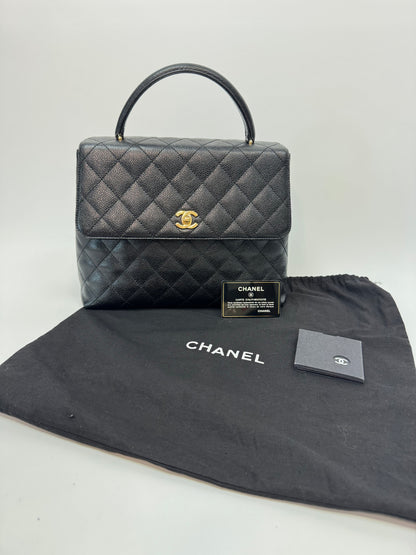 Chanel Vintage Caviar Kelly