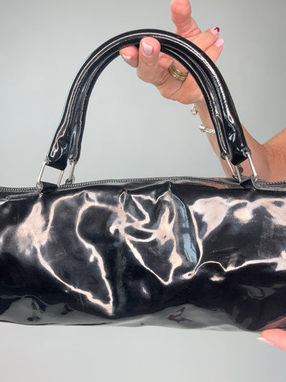 Miu Miu East To West Vintage Patent Leather