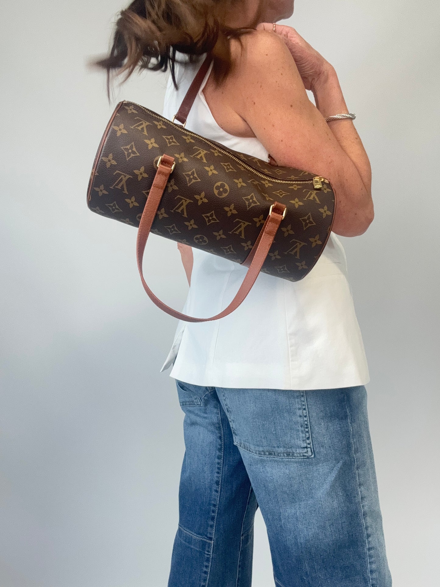 Louis Vuitton Papillon 30 With Baby Bag