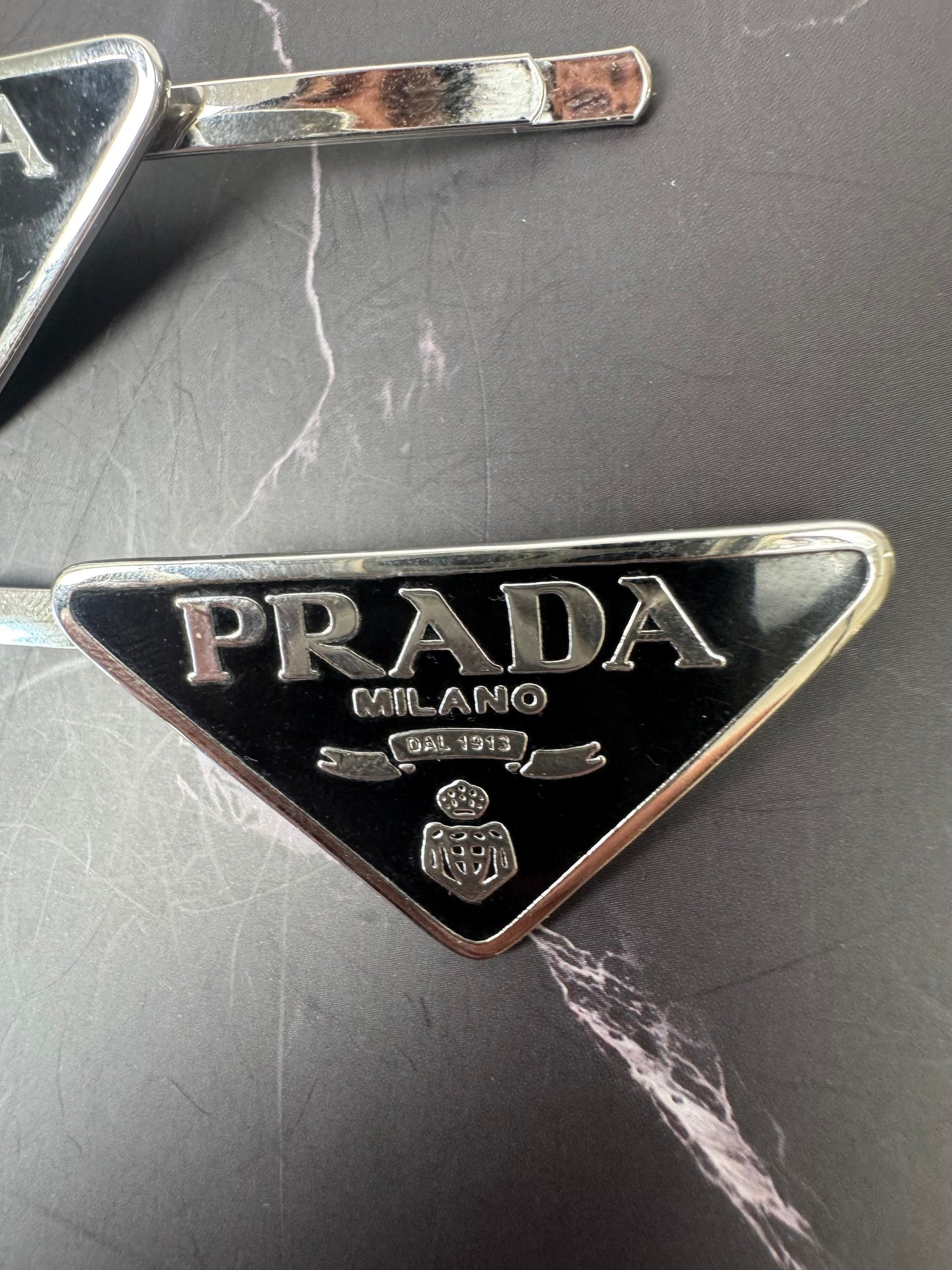 Prada hair Clips