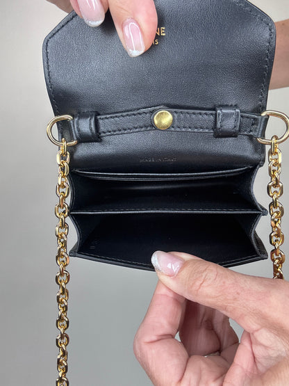 Celine Rare Mini Vintage Triomphe Crossbody Bag
