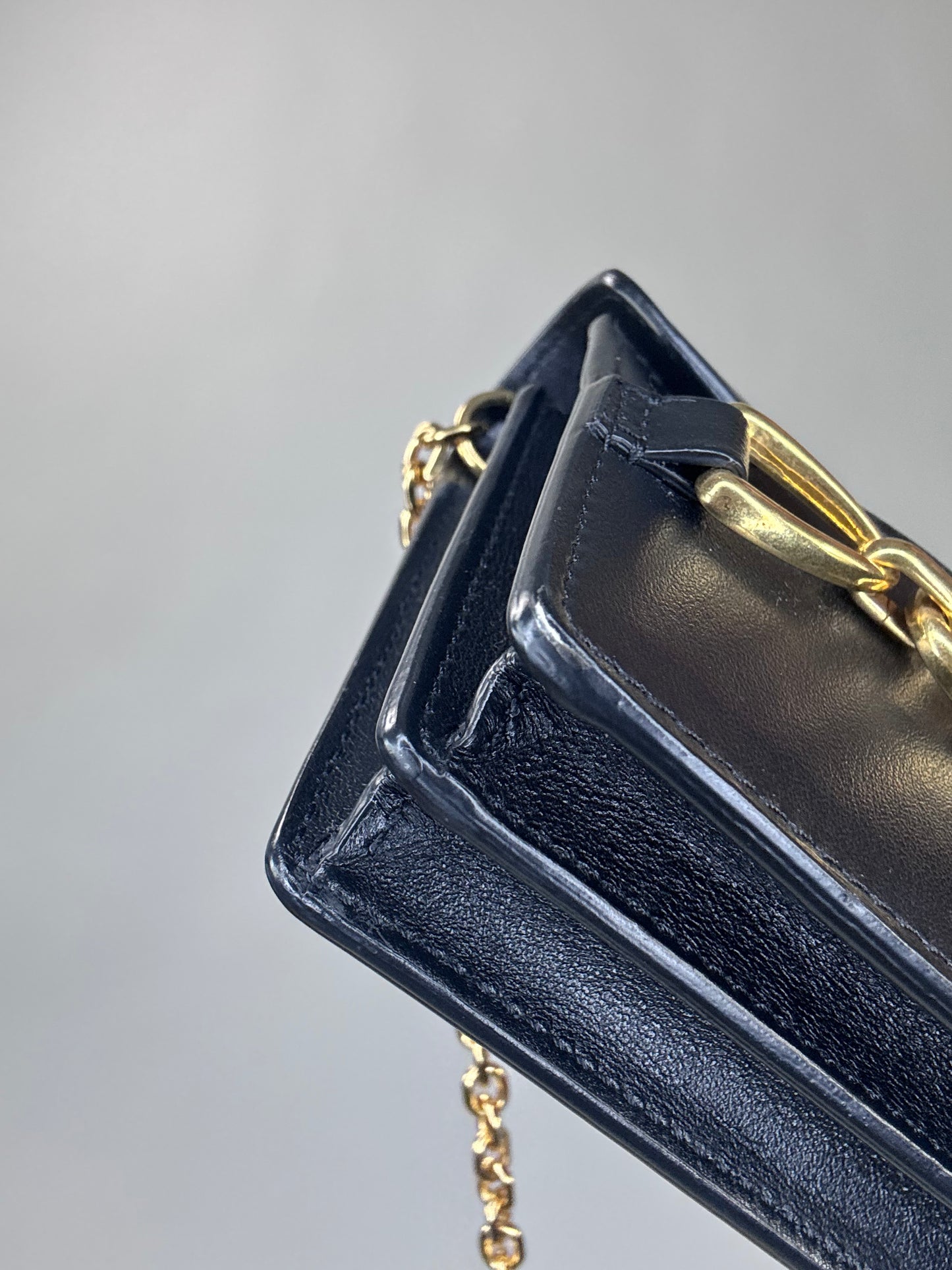 Celine Rare Mini Vintage Triomphe Crossbody Bag