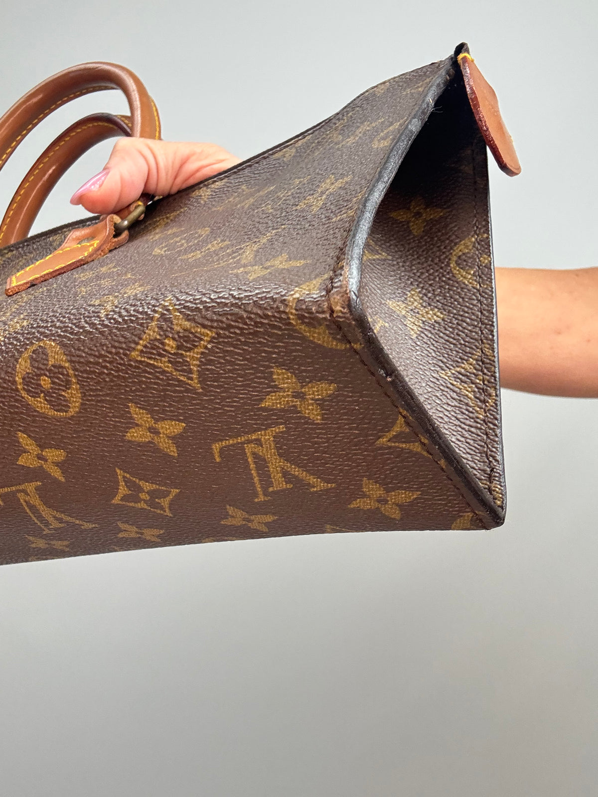 Louis Vuitton Vintage Monogram Triangle Sac
