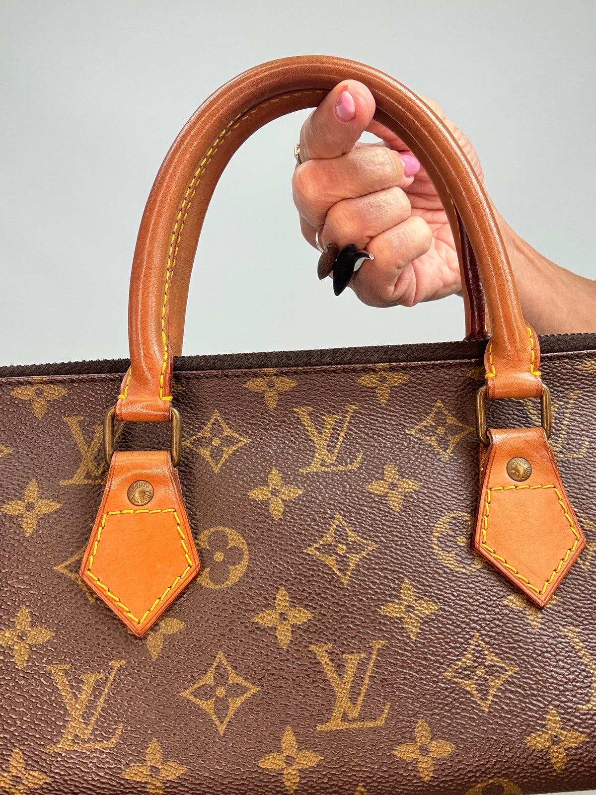 Louis Vuitton Vintage Monogram Triangle Sac