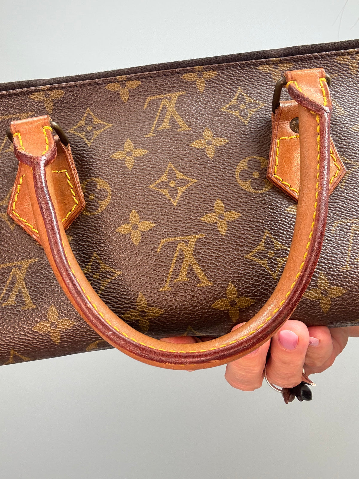 Louis Vuitton Vintage Monogram Triangle Sac