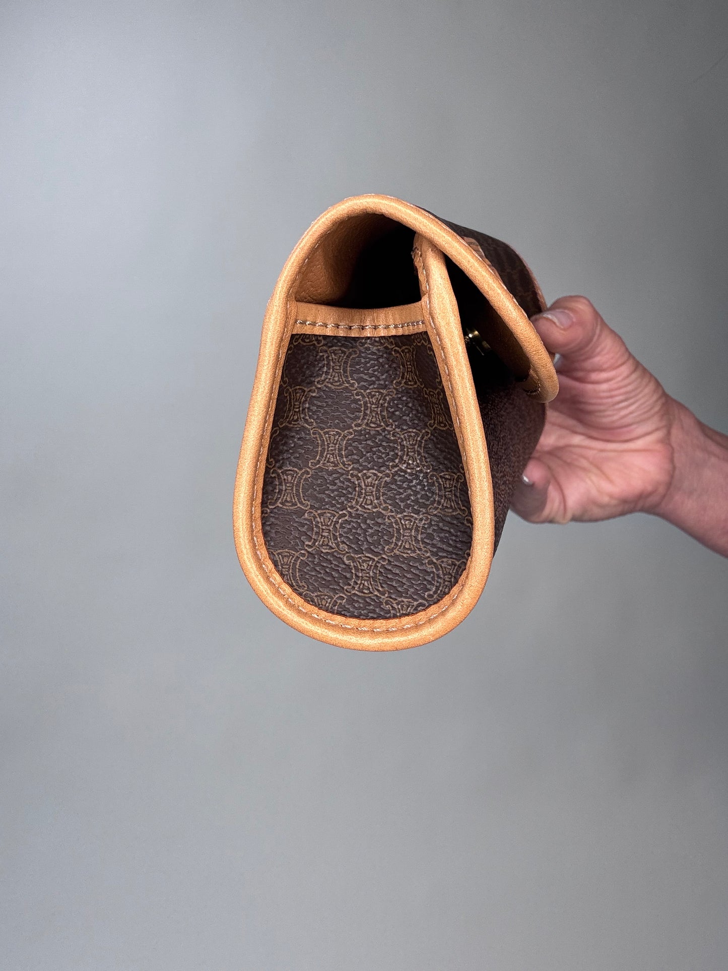 Celine Vintage Macadam Cluch Bag