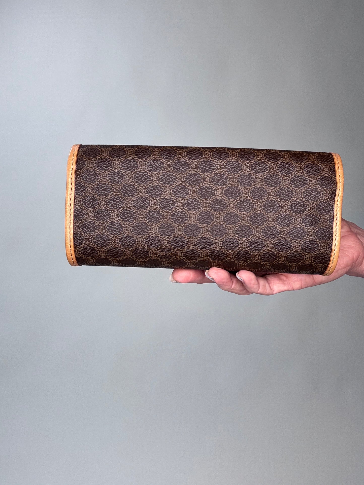 Celine Vintage Macadam Cluch Bag