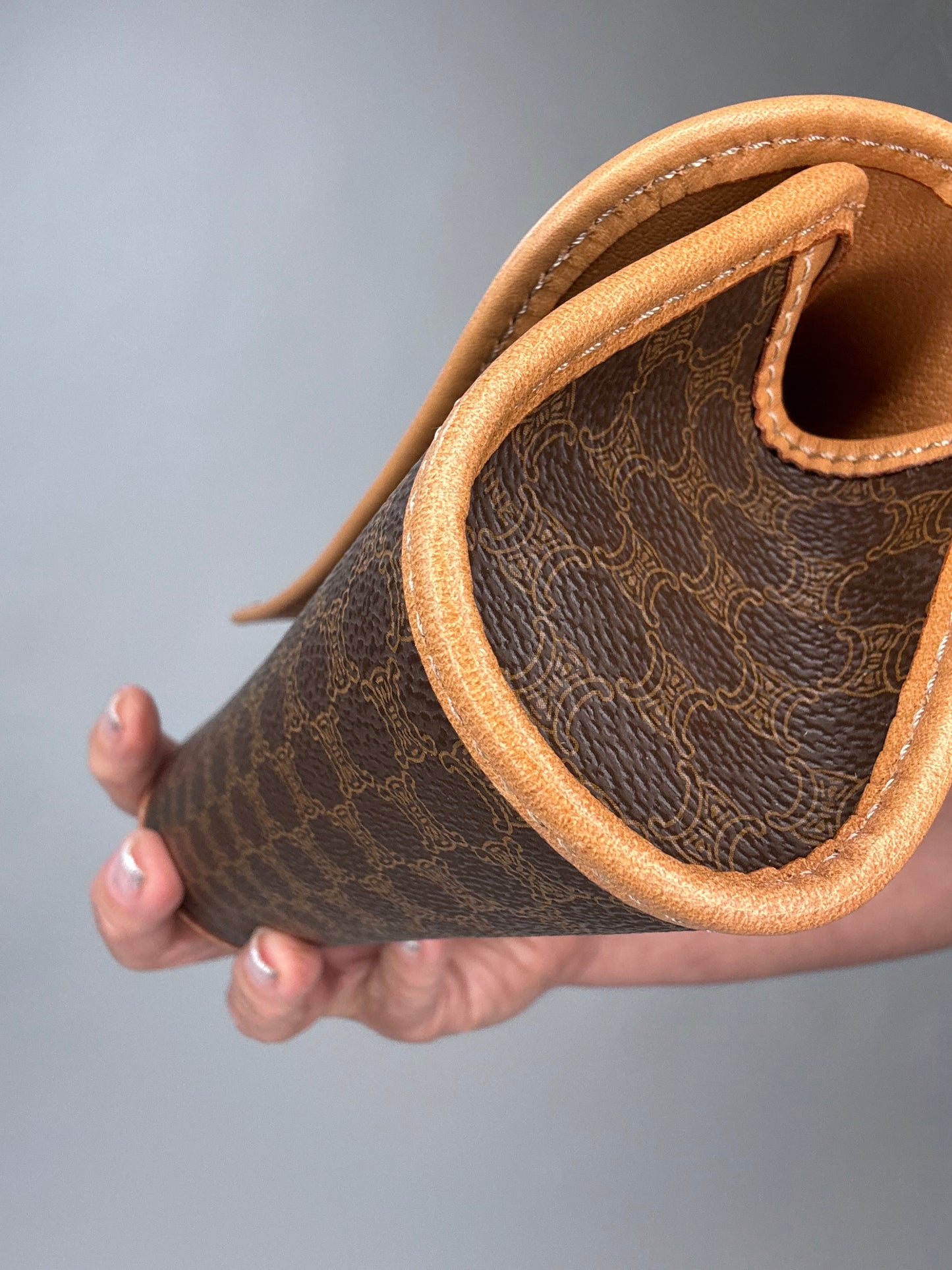 Celine Vintage Macadam Cluch Bag