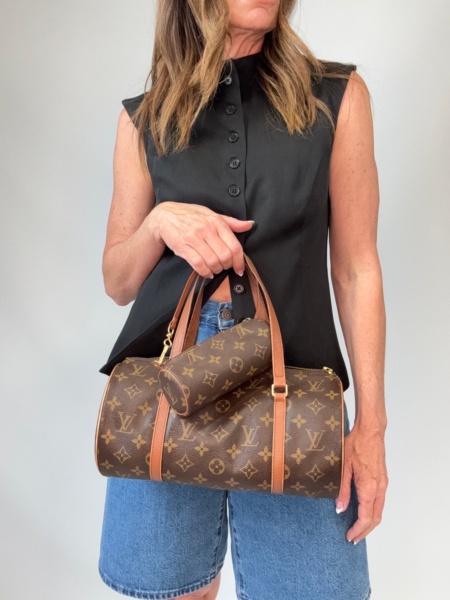 Louis Vuitton Papillon 30 with Pochette – 1999 Monogram Canvas