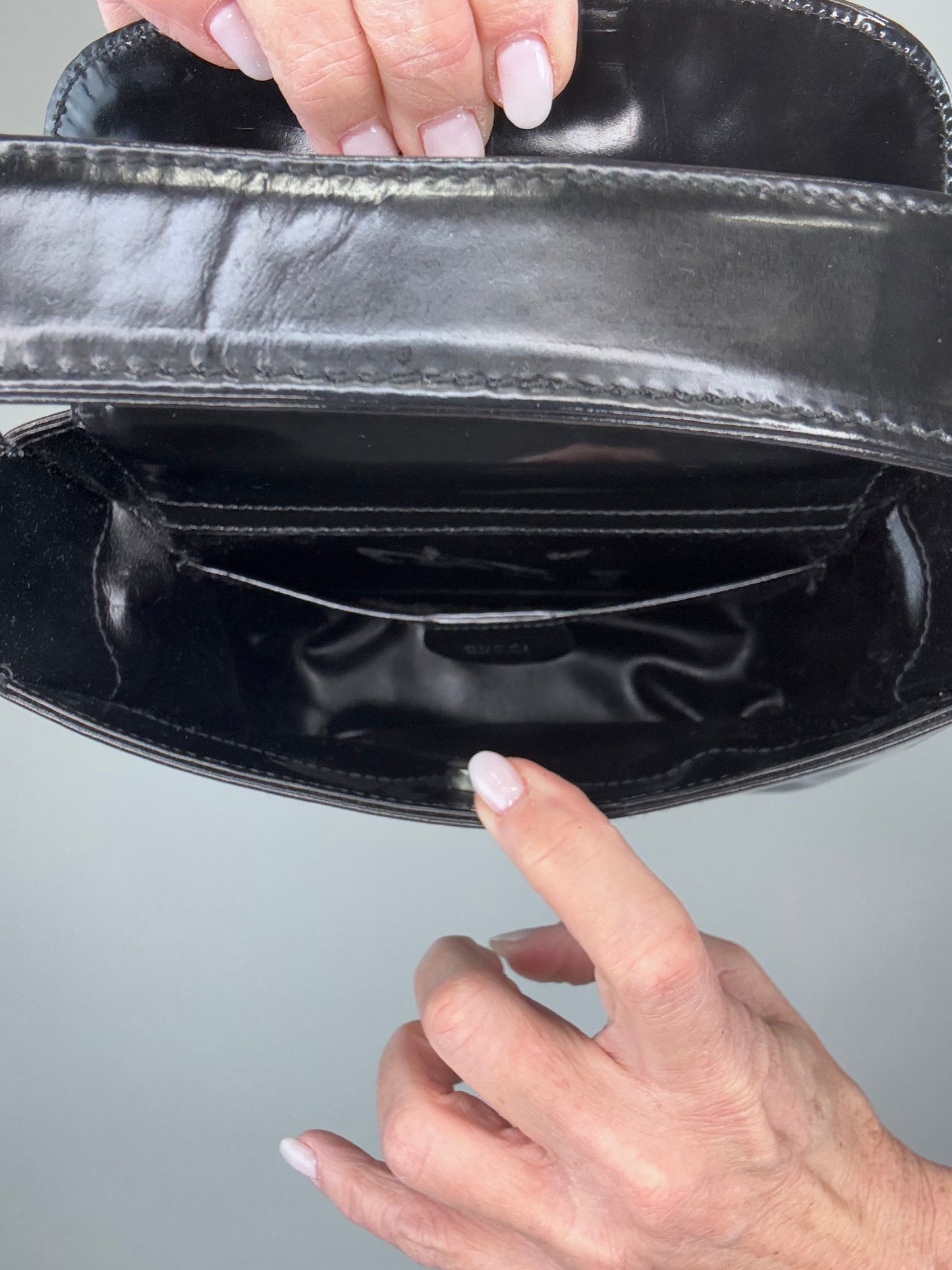 Gucci Vintage Soho Patent Leather Bag