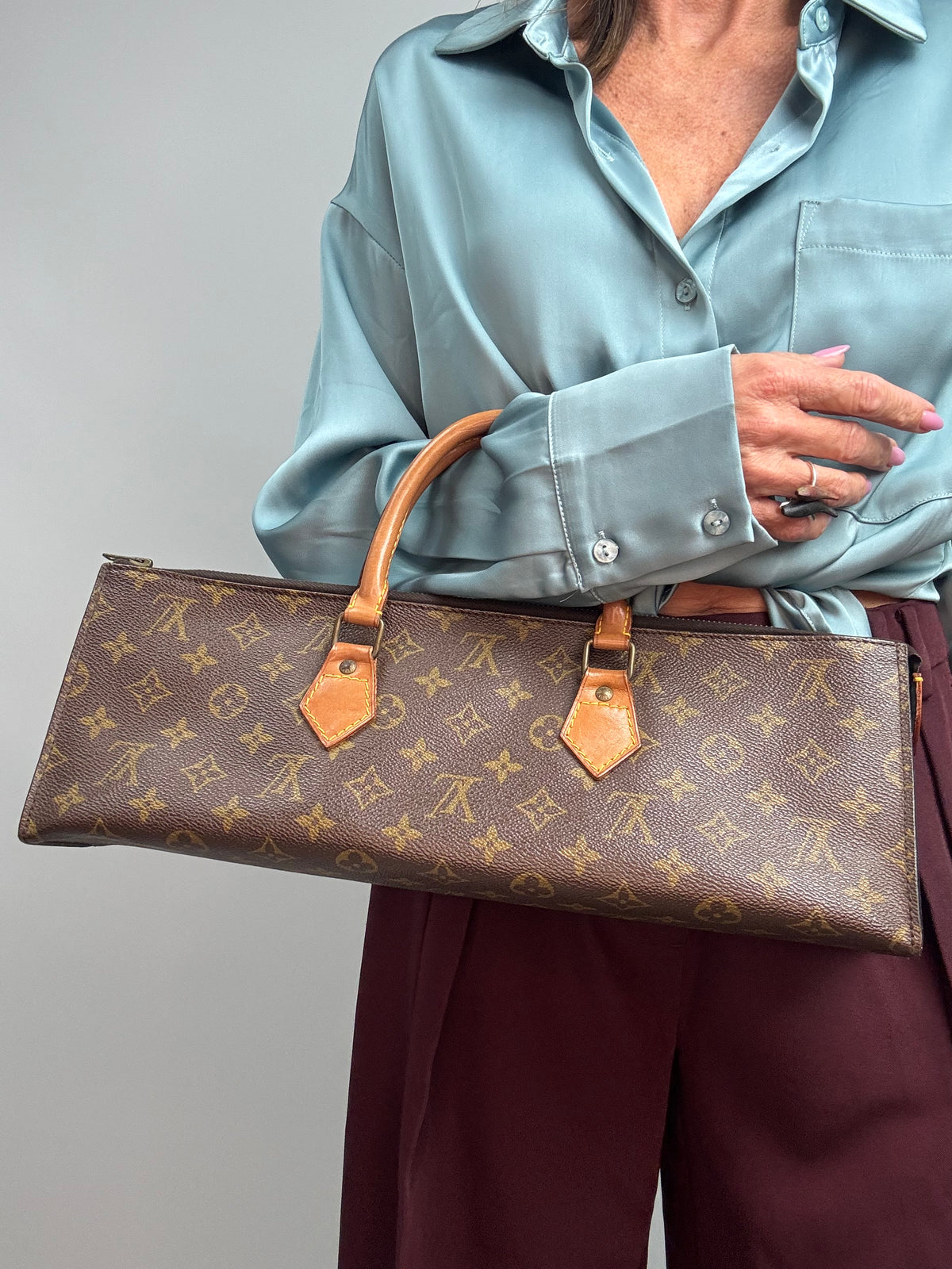 Louis Vuitton Vintage Monogram Triangle Sac