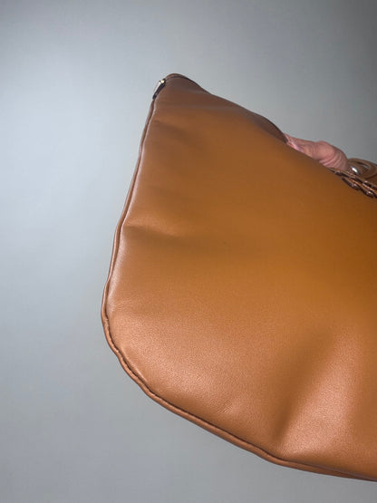 Miu Miu IVY Carmel Leather Tote Bag