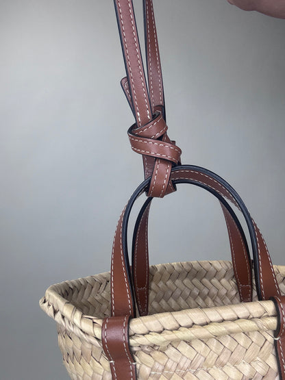Celine Triomphe Palm Branch Mini Tote