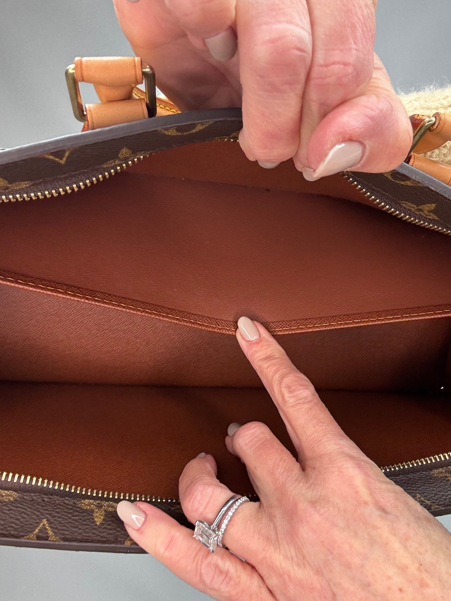 Louis Vuitton Monogram Triangle Sac