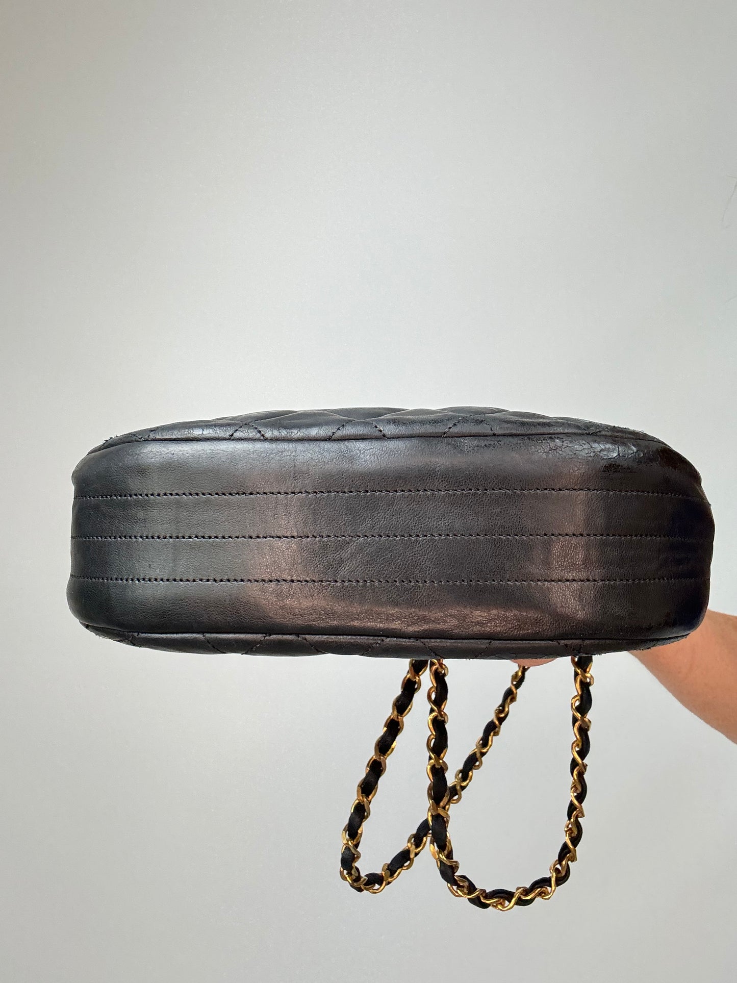 Chanel Round CC Chain Crossbody Bag 1986-1988