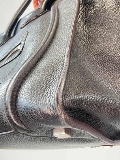 Celine Mini Phantom Luggage Tote – Black Drummed Leather