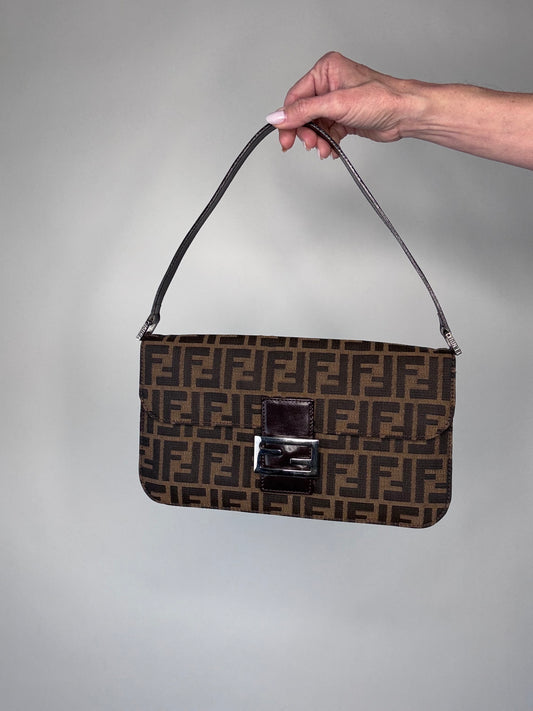 Fendi Zucca Vintage Mama Baguette