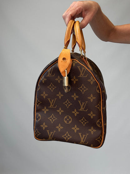 Louis Vuitton Monogram Speedy 30- Vintage