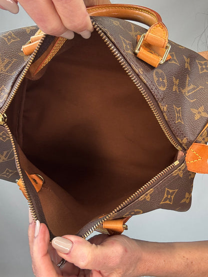 Louis Vuitton Monogram Speedy 30- Vintage