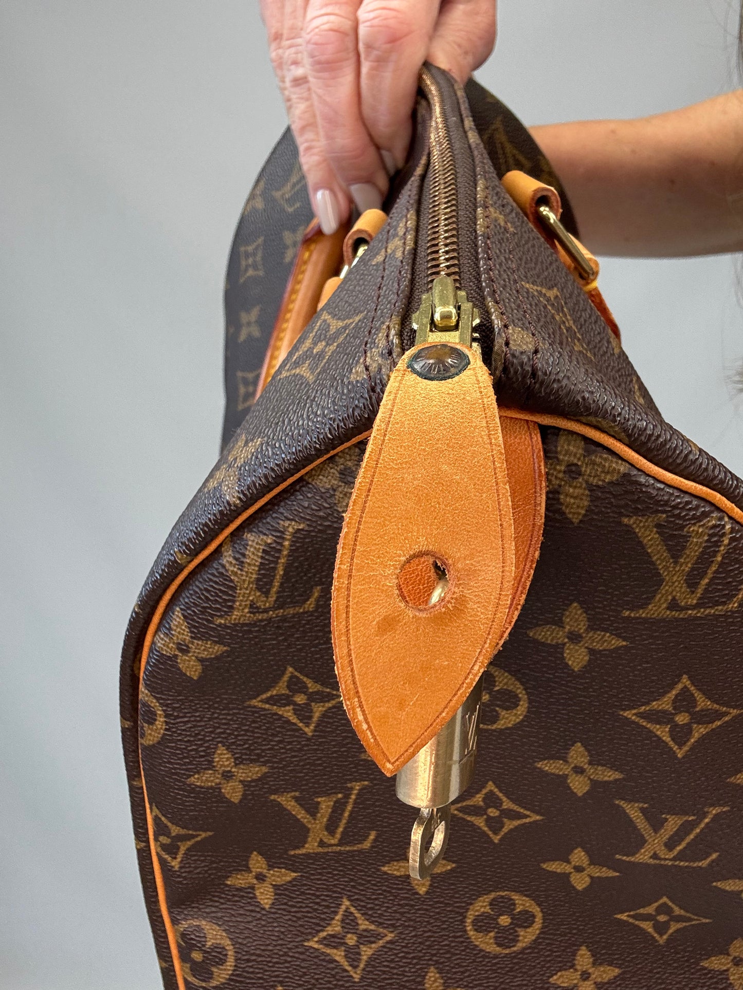 Louis Vuitton Monogram Speedy 30- Vintage