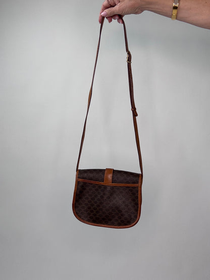 Celine Vintage Macadam Crossbody Bag