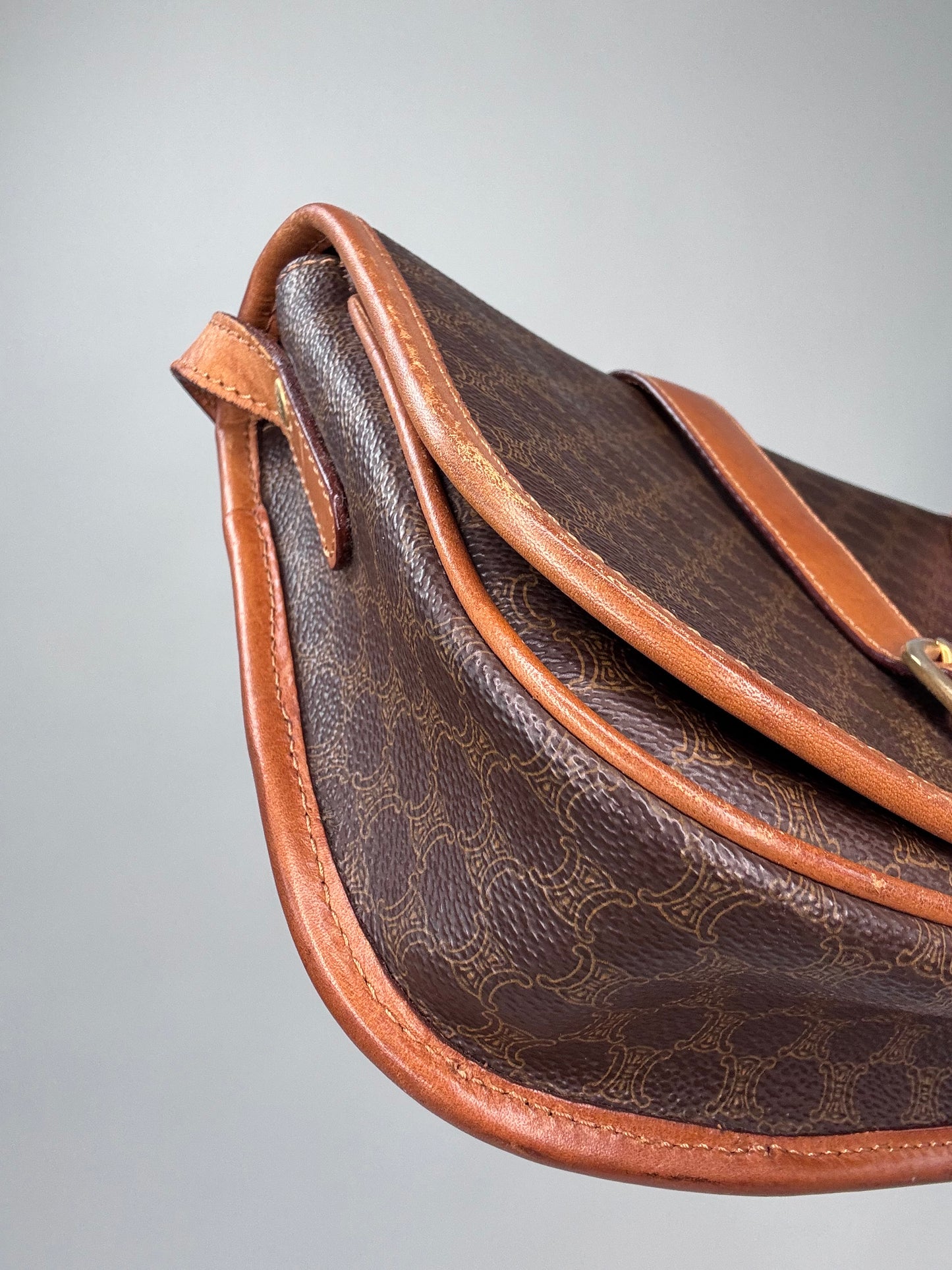 Celine Vintage Macadam Crossbody Bag