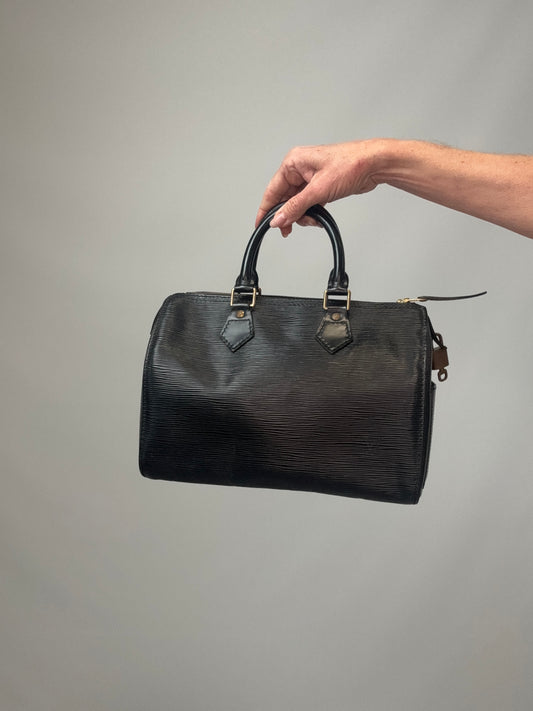 Louis Vuitton Epi Speedy 25 - Black