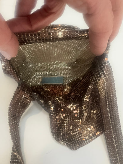 Louis Vuitton Monogram Mesh Metal Frances Bronze interior