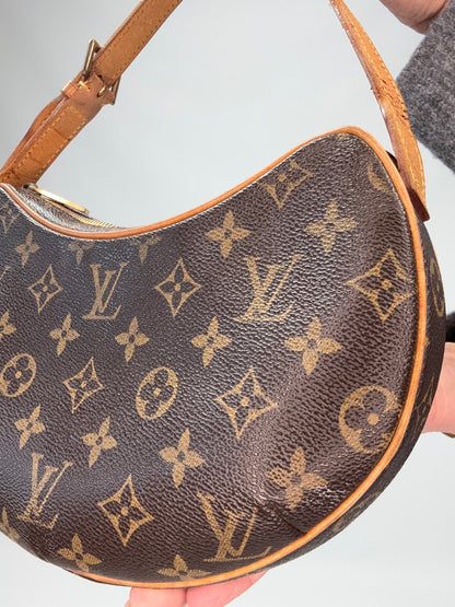 Louis Vuiiton Monogram Canvas Croissant PM Bag