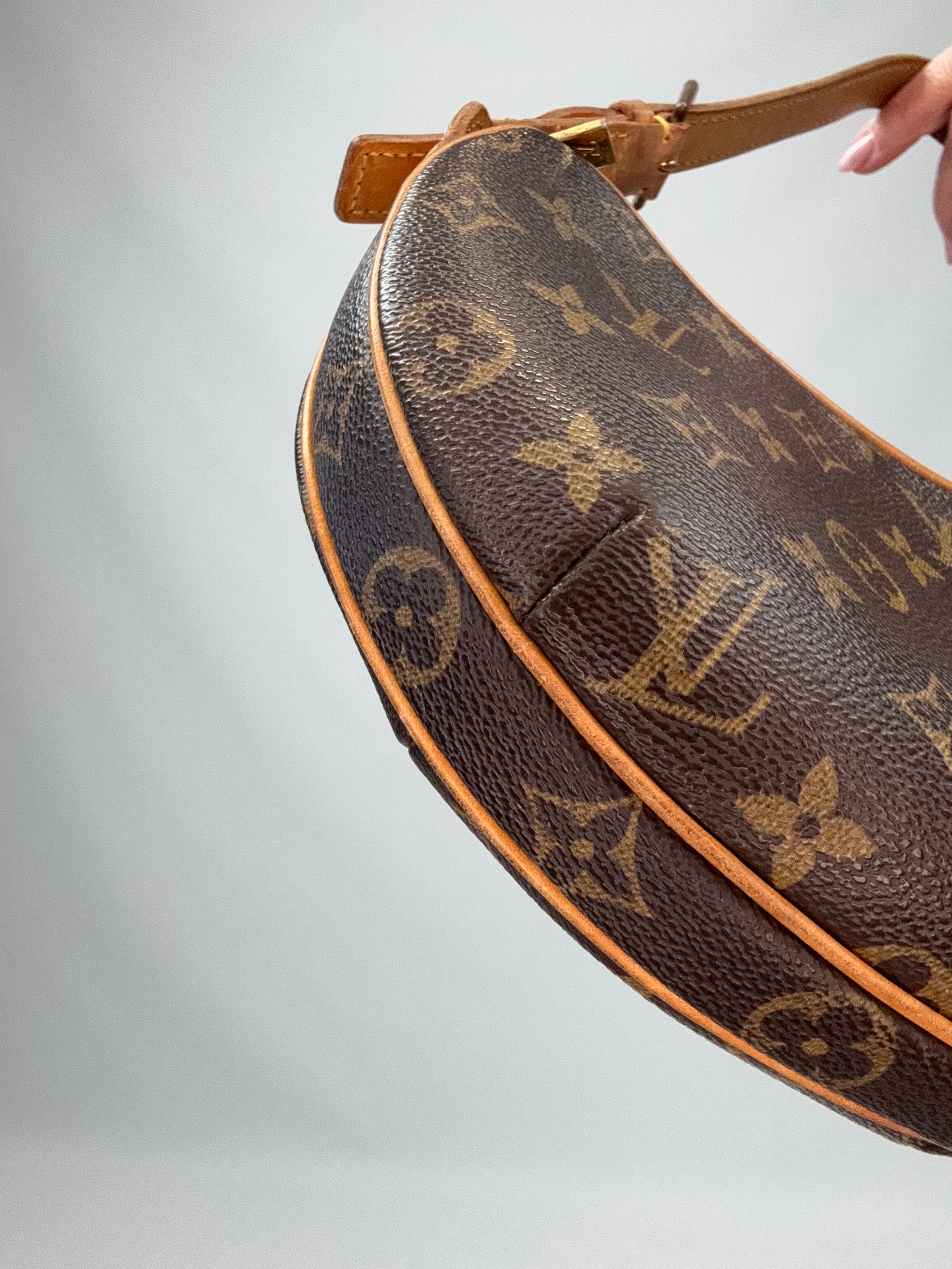 Louis Vuiiton Monogram Canvas Croissant PM Bag