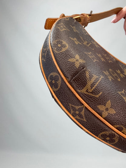 Louis Vuiiton Monogram Canvas Croissant PM Bag